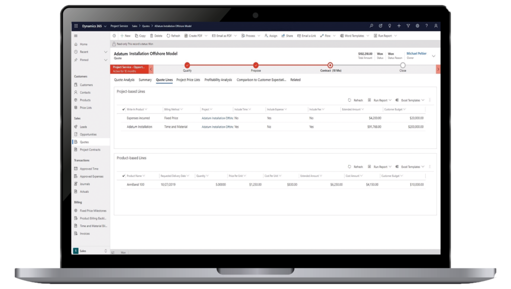 Dynamics 365 Project Operations | b4dynamics